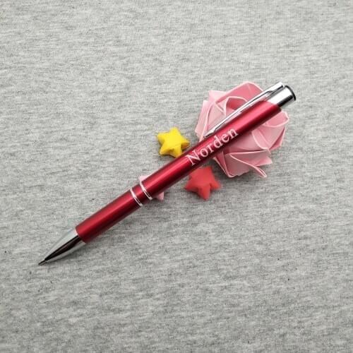 1PC Ballpoint name pen Personalised wedding gifts for guests souvenirs custom with name text unique wedding favors for bridesman