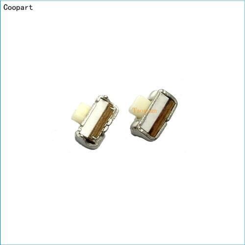 10pcs/lot Coopart New Power Volume Switch Key Button Connector repair replacement for Huawei P6 P6-C00 U00 T00 P6S U-06 P8max