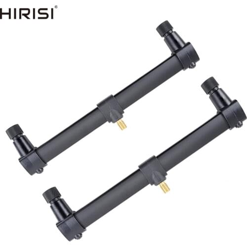 2 X Carp Fishing Buzz Bars for 2 Rods Aluminium Fishing Rod Support Holder