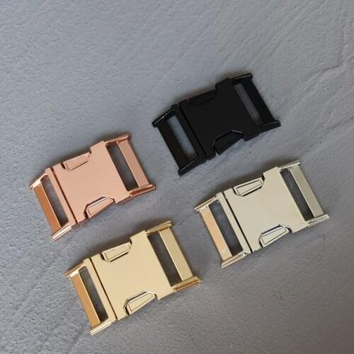 50 Pcs 30mm Metal Bag Backpack Strap Quick Side Release Buckle Purse Luggage Dog Collar Webbing Belt Clip Clasp Leathercraft