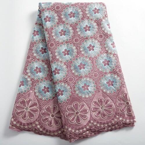 African Dry Lace Fabric 2021 White New Swiss Voile Cotton Lace High Quality Onions Fabrics Dresses For Women Wedding Party A1467