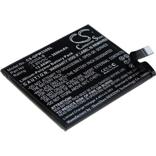 Cameron Sino Battery For Google G020C,Pixel 3A XL