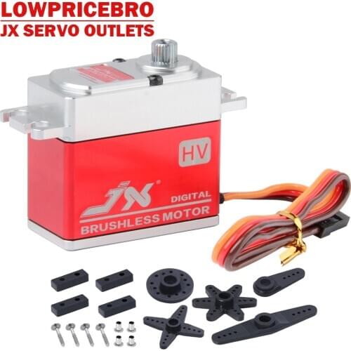 JX BLS-HV7032MG 30KG Large Torque High Voltage Metal Gear Brushless Digital Servo For RC Car Helicopter Drone
