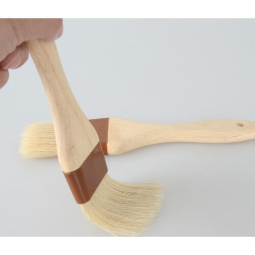 Wood Handle Natural Bristles Coffee Grinder Maker Machine Cleaning Brush Coffee Powder Brushes Kitchen Tools Home Cleaning Tools
