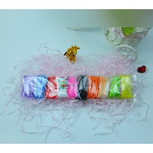 DHL 200set DIY 8/10 Colors Modeling Clay Kids Early Educational Toys Snowflake Mud Set Education Puzzle Childrens Toys