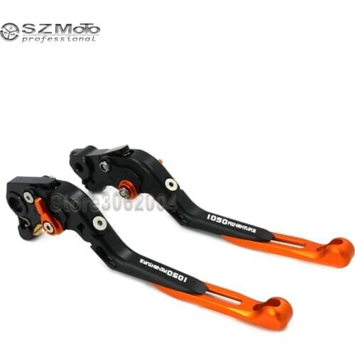 For KTM 1050 ADVENTURE 1050Adventure 2015-2016 Motorcycle Accessories Folding Extendable Adjustable Brakes Clutch Levers CNC