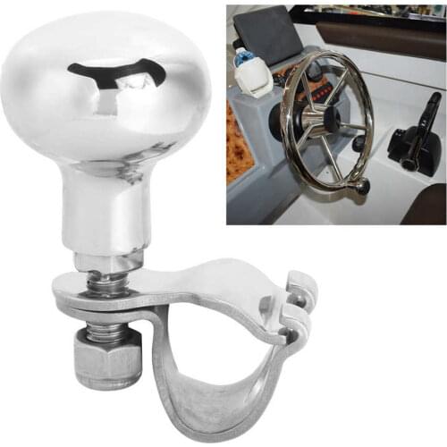 316 Stainless Steel Steering Wheel Knob Auxiliary Boosters Ball Handle Boat Accessory Steering Wheel Tool Accessories Marine