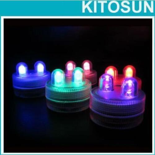 Factory Vendor LED SUBMERSIBLE VASE/SPA LIGHTS color changing 100lights