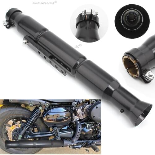 Motorcycle Retro Exhaust Silencer Mufflers Pipe Megaphone Style For Harley Cafe Racer Bobber Chopper Custom