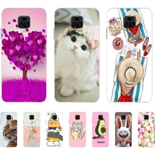 Soft Case For Silicone Back Cover For Cute Phone Cases Cover Bumper for Xiaomi Redmi 9 9A Note 9 9s 9 Pro Case