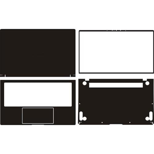 Carbon fiber Laptop Sticker Skin Decal Cover Protector for Asus deluxe 14s UX434F 14"