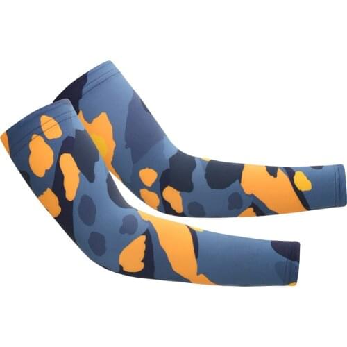 NEW Cycling Running Bicycle UV Sun Protection Cuff Cover Protective Camouflage Bike Sport Arm Warmers Sleeves