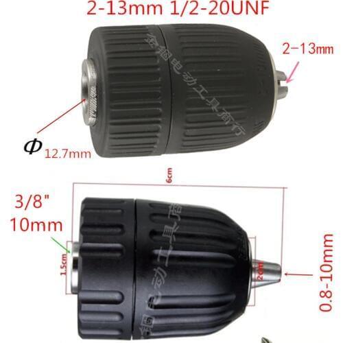 Drill Keyless Chuck 3/8-24UNF replace for MAKITA HP343 DF347D DDF343 8281DW 8271DW 6281DW 6281D 6280D 6270D 6271D 6261D 6271DW