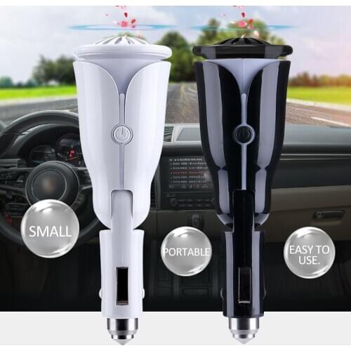 Mini Portable Car Aroma Machine Perfume Diffuser Cars Air Purifier with 3pcs of Fragrant Capsules Auto Accessories