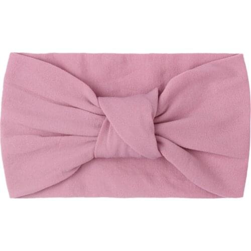 Baby Headband Headwear Turban Knotted Bow Elastic Hair Band Newborn Baby Hair Accessories Baby Shower Girl Boy Gifts Photo Props