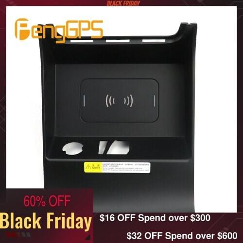 Qi Car wireless charger for FORD Mondeo 2017-2018 For iPhone Xs Max X XR Samsung S10 S9 Infrared Fast Phone Holder