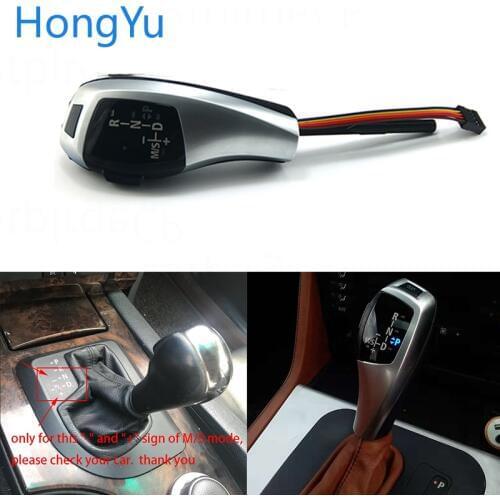 For BMW 3 series 2006-2011 E90 Pre-facelift & Facelifted Gear Shift Shifter Lever Knob Automatic Transmission LED Light Shift