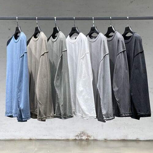 SLASKUST Men's Long Sleeve T-Shirts