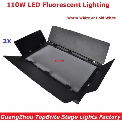 2XLot Factory Price 110W LED Strobe Effect Lights With 1 DMX Channels For Party Wedding Disco Events Lighting Fast Shipping