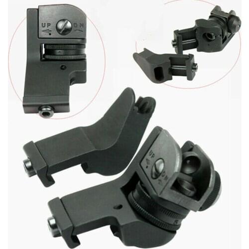 Tactics 45 Degree Offset Iron Sight BUIS Backup Front & Rear Transition Fit 20mm Picatinny Weaver Rail Hount For Rifle Airgun