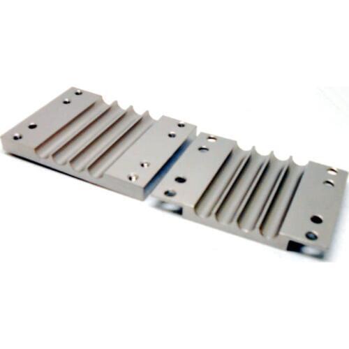 Free Ship 56*42mm Fixed in case heat pipe splint/heat pipe clamp aluminum nickel plating cross 4 root diameter 6mm heat tube