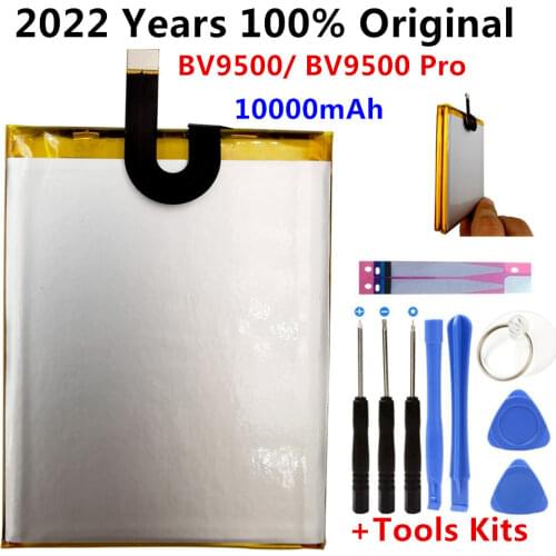 100% Original NEW 10000mAh BV9500 Battery For Blackview BV9500/ BV9500 Pro Phone Latest Production Battery+Tools