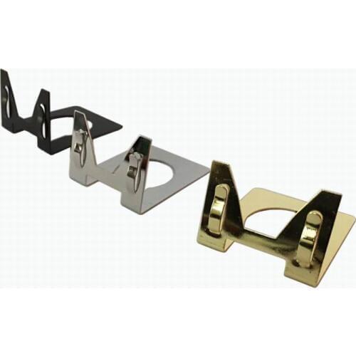 1000X Metal L Table POP Price Label Tag Paper Sign Name Card Display Clips Holders Stands Bread Shop Pos Clip