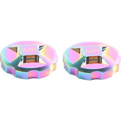 2Pcs Aluminum Alloy Bicycle Front Fork Gas Cover Mountain Bike Protector Shoulder Cap