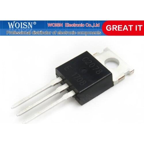 5pcs/lot 2SC2078 C2078 2078 TO-220 3A 80V In Stock
