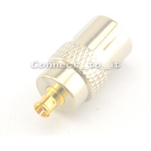 5 pieces/lot) IEC DVB-T TV PAL Female Jack to MCX Male Plug Adapter, USB DVB-T TV TUNER Connector Adapter Converter