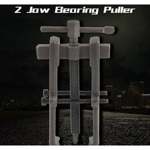 50/75/100/150/200mm Bearing Puller Quality Steel Forging Two Jaw Pulling Tool Industrial Grade Electroplating Anti-rust Puller