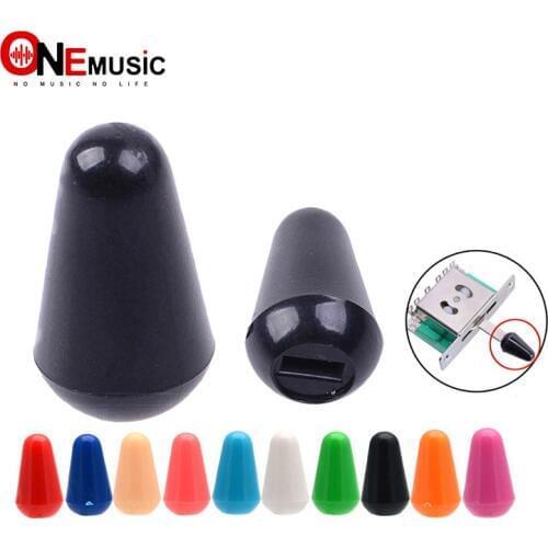 6pcs Muilty Color 3way 5way Plastic Guitar Toggle Switch Tip Hats for Electric Guitar
