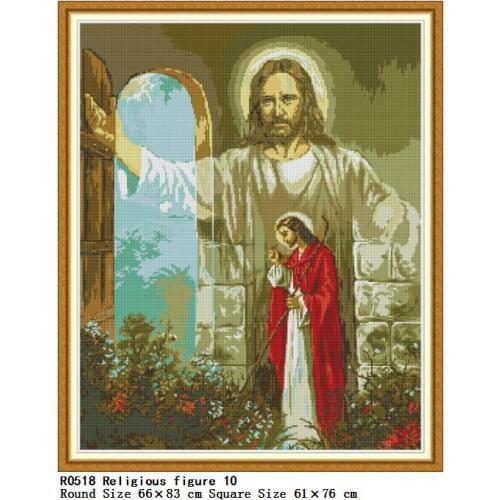 Full Round Drill Square Diamond Painting Religious figure DIY Embroidery Picture 5D Diamond Full drilling Home Decoration