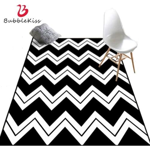 Bubble Kiss White Black Wavy Carpet For Living Room Home Soft Large Area Rugs Coffee Tables Bedroom Decoration Tatami Floor Mat