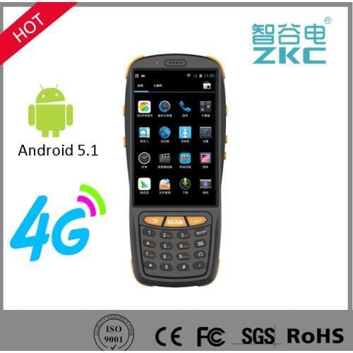 Free SDK Wireless Handheld Android NFC POS Terminal ZKC PDA3503S