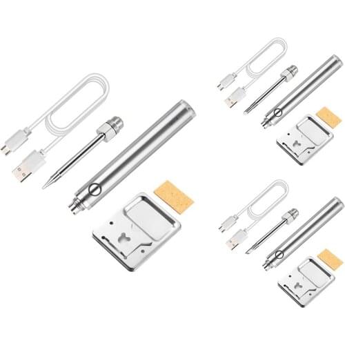 Wireless Soldering Iron Rechargeable Soldering Iron USB Soldering Iron 510 Interface Soldering Iron Tip