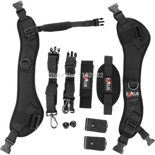 Camera Double Shoulder Sling Strap Camera Strap Quick Strap Shoulder Sling Strap for NIKON Sony Canon Olympus Pentax