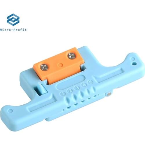 Free Shipping MSAT-5 Fiber Optic Fiber Cable Stripper MSAT-5 Fiber Optic Cable Stripper 1.9mm to 3.0mm buffer Replaceable Blade