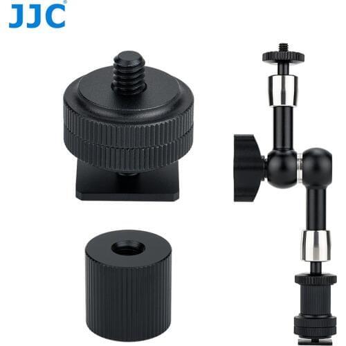 JJC Durable Metal Hot Shoe Adapter Barrel Nut Kit for SmallRig Articulating Arm Model 1498 1497 for Canon Nikon Sony DSLR Camera