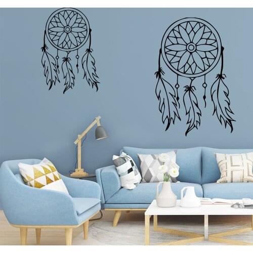 NEW Dreamcatcher Wall Decal Living Room Removable Mural For Kids Room Living Room Home Decor Decoration Accessories Murals