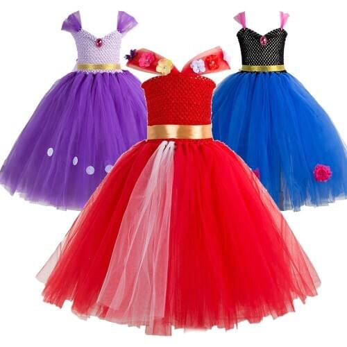 Baby Girl Clothes Kids Dresses for Girls Christmas Clothing Lace Tutu Princess Dress New Year Party Children Cosplay Costume