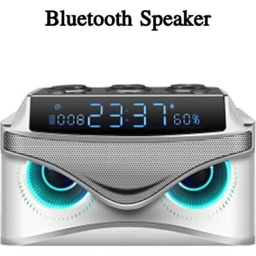 Portable Bluetooth speaker with wireless 2.1 subwoofer Bluetooth speaker computer phone S68 smart small stereo can be timed