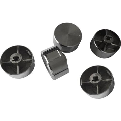 Rotary Switch Gas Stove Parts Gas Stove Knob Zinc Alloy Round Knob Plating for Gas Stove Gas Stove Control Knobs