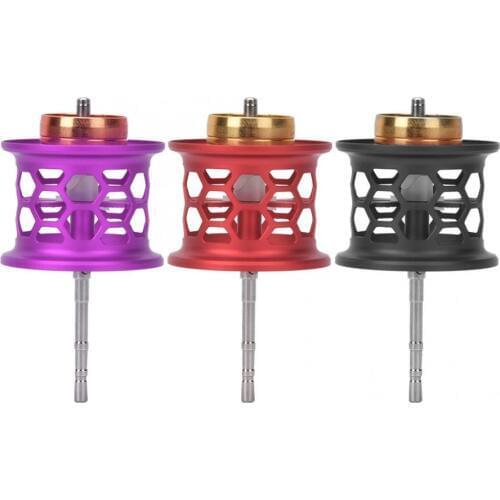 Aluminium alloy fishing reel wire cup lightweight fishing round bearing spool metal wire cup lure baitcast reel accessories