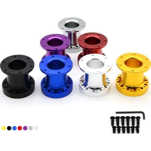 Universal Steering Wheel Hub Spacer 76MM Steering Wheel Hub Boss Kit Adapter Spacer