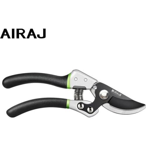 AIRAJ Enhanced Pruning Shears Garden Scissors Large Opening, Labor-Saving Rough Shears Fruit Tree Branch Pruning Hand Tools