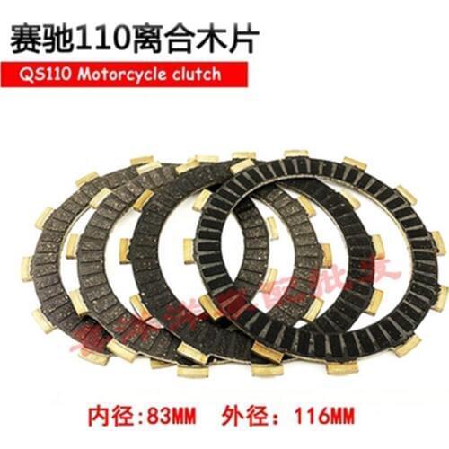 Motorcycle Clutches Parts Clutch Friction Plates Kit Set For Suzuki QS110 QS 110 Replacement