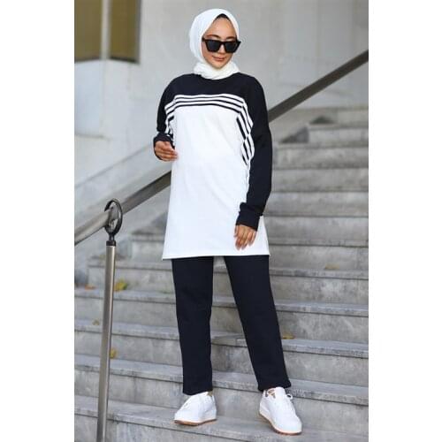 Women Set Tunic Pant Muslim Set مسلم قمم Musulman Ensembles мусульманская одежда Tunique Femme Musulman блузки женские турция