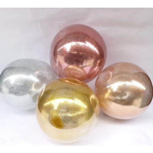 18inch Rose Gold Balloon Glitter Powder Birthday Party Balloon Anniversary Wedding Balloon Decoration Gift for Wedding Guests