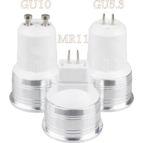 3W 5W LED Light Bulb E14 GU10 E27 GU5.3 MR11 MR16 12V Dimmable 35mm Mini Spotlight Bulb GU5.3 GU10 E27 COB Lamps 220V 110V